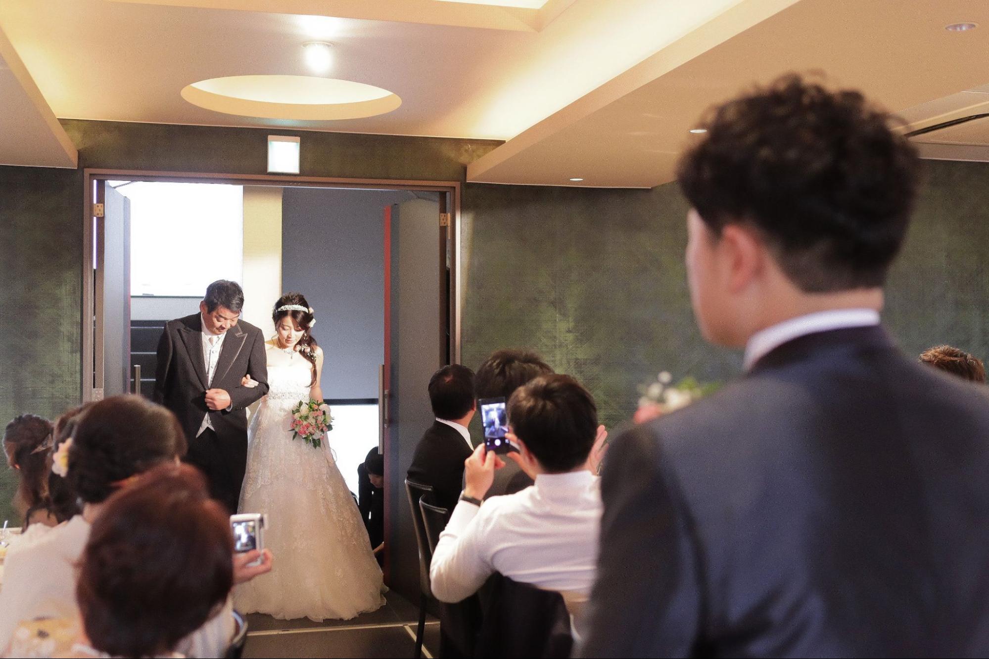 結婚式　入場